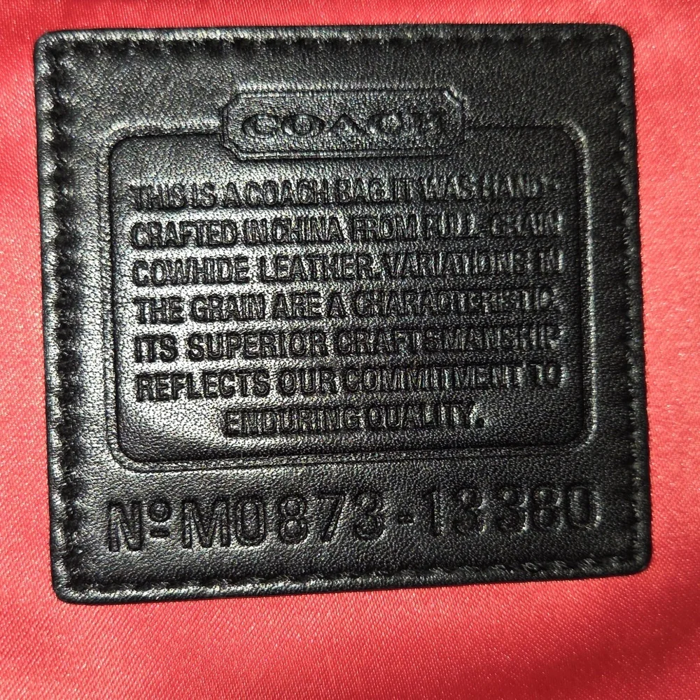 Coach Bonnie Foldover Bag 13380 Black Leather Shoulderbag MSRP $498 2008 EUC - Picture 2 of 16